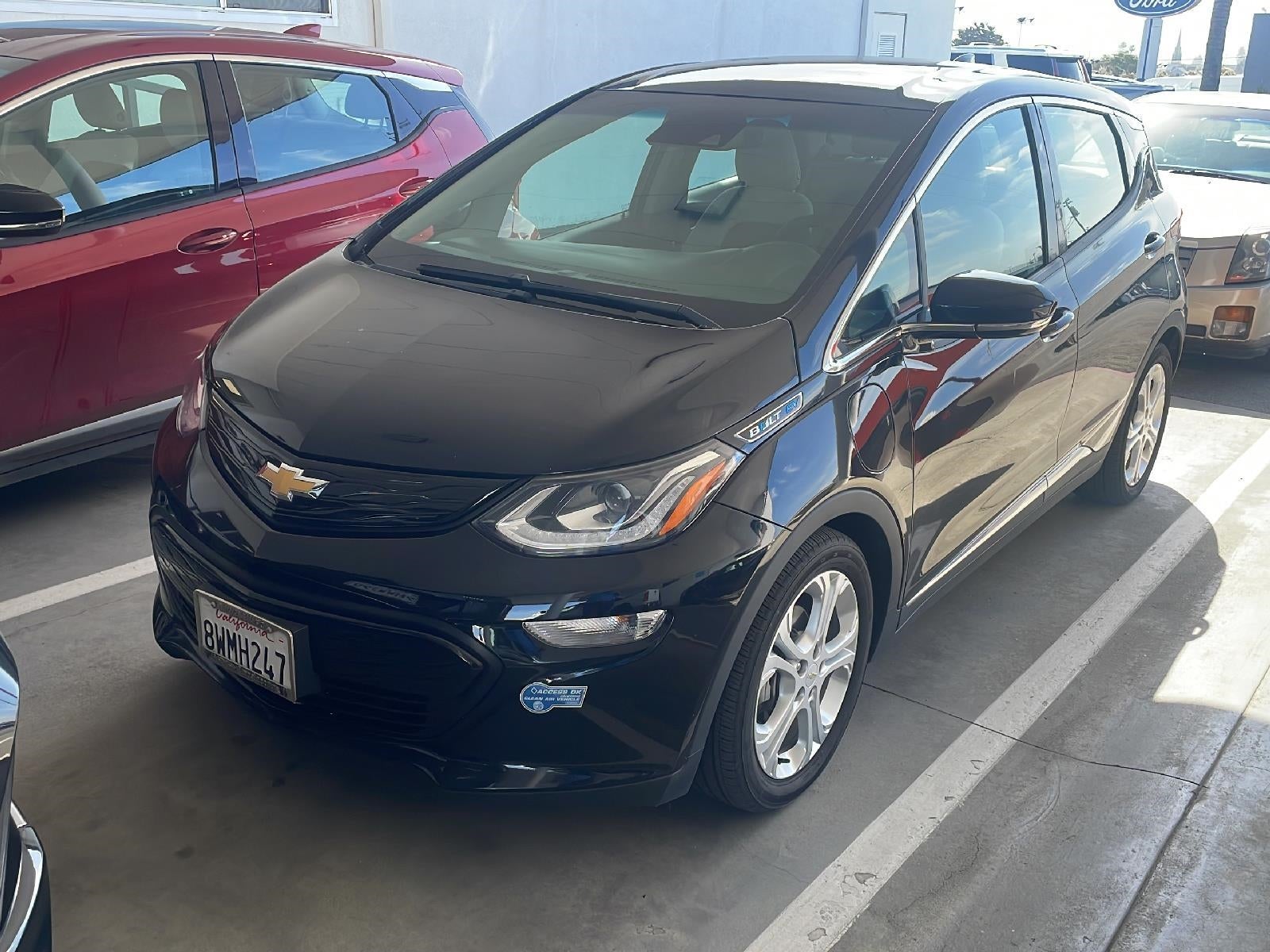 Used 2021 Chevrolet Bolt EV LT with VIN 1G1FY6S08M4113298 for sale in Watsonville, CA