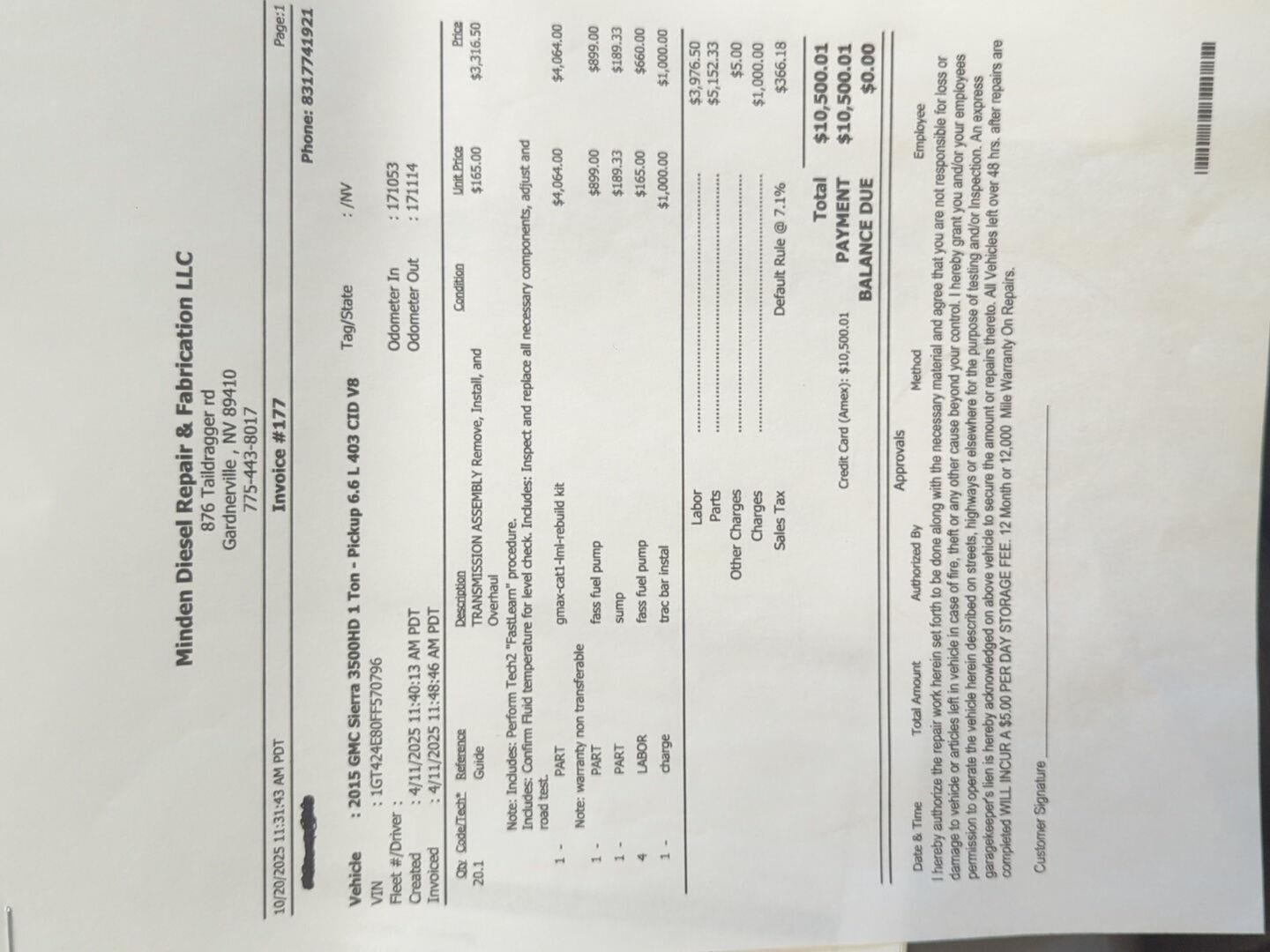 2015 GMC Sierra 3500 HD Denali